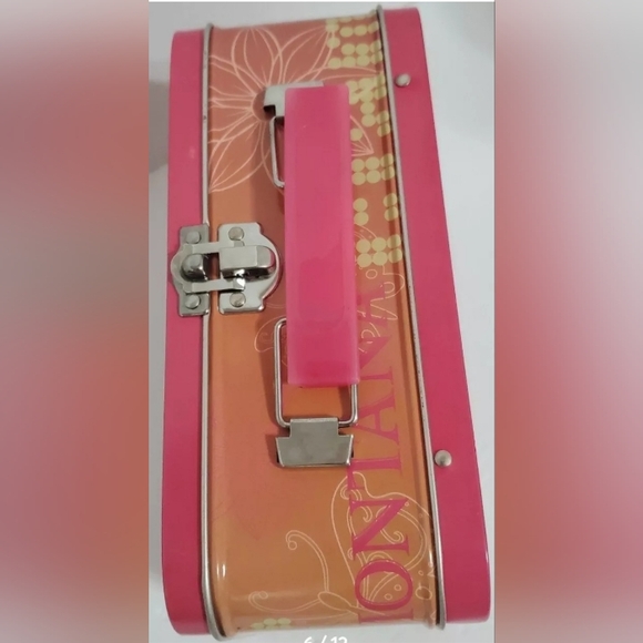 Hannah Montana Miley Cyrus Disney Channel tin metal lunchbox y2k new - Picture 6 of 12